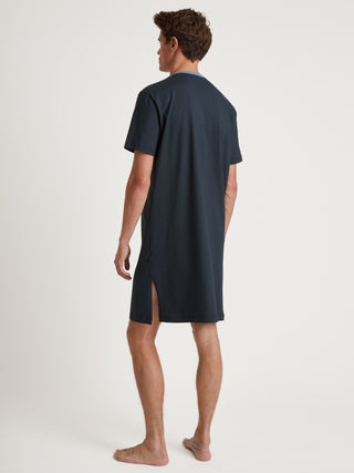 HERREN Nachthemd, dark sapphire