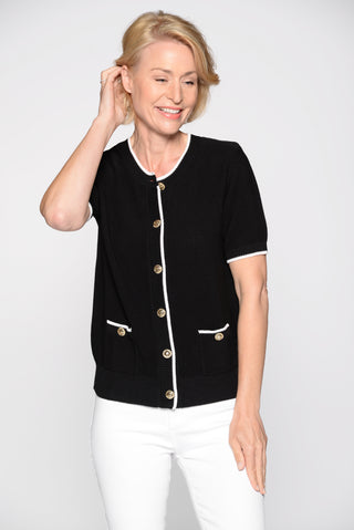 Rdh.-Cardigan, 1/2 Arm