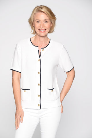 Rdh.-Cardigan, 1/2 Arm