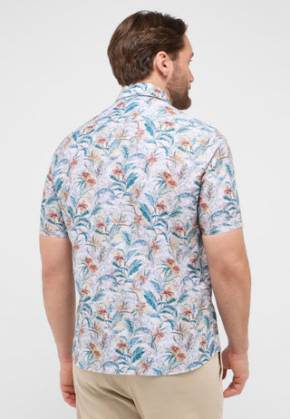 Linen Shirt Twill Kurzarm