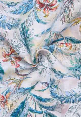 Linen Shirt Twill Kurzarm