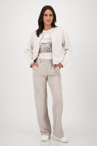 Strickjacke, oat milk