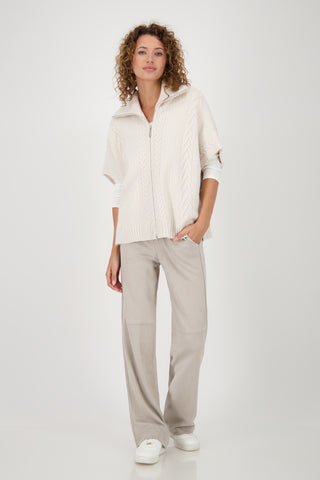 Strickjacke, oat milk