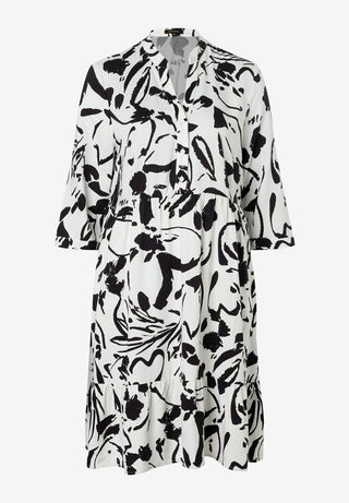 Tunikakleid  schwarz/ecru  Frühjahrs-Kollektion