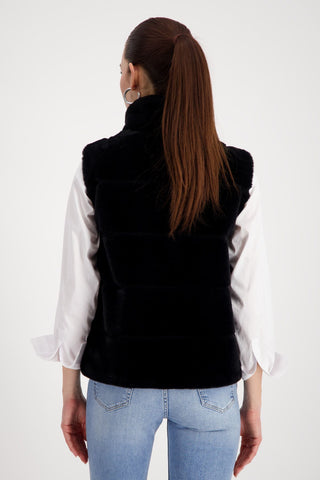Weste, schwarz