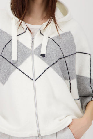 Strickjacke, off-white