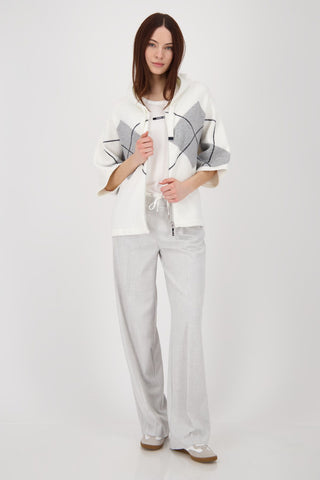 Strickjacke, off-white