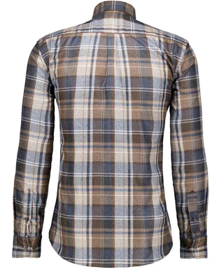 Karo-Hemd Ceramica, Button-down-Kragen