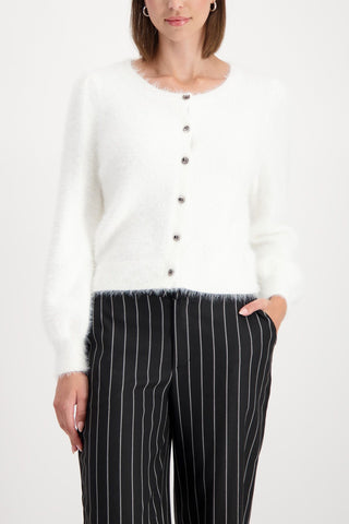 Strickjacke, off-white