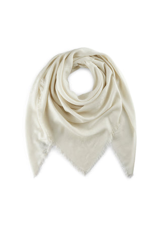 Edles XL-Tuch mit Monogramm-Muster