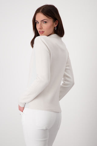 Strickjacke, marmor