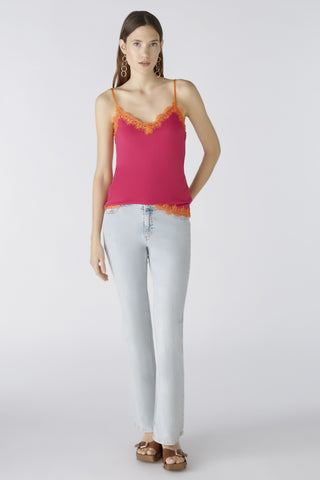 Top elastischer Jersey