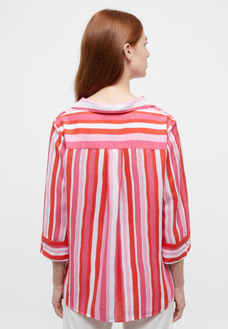 Bluse Leinen 3/4-Arm