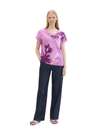 Print T-Shirt mit Bio-Baumwolle