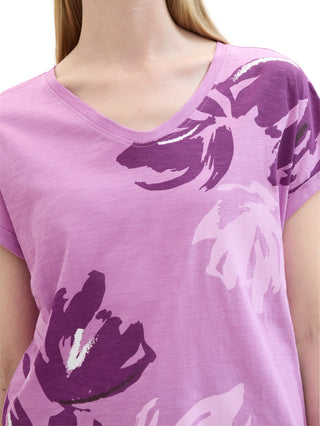 Print T-Shirt mit Bio-Baumwolle