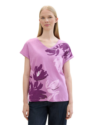 Print T-Shirt mit Bio-Baumwolle