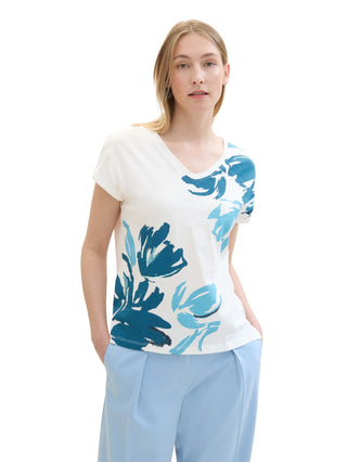 Print T-Shirt mit Bio-Baumwolle