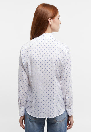 Bluse Satingewebe Langarm