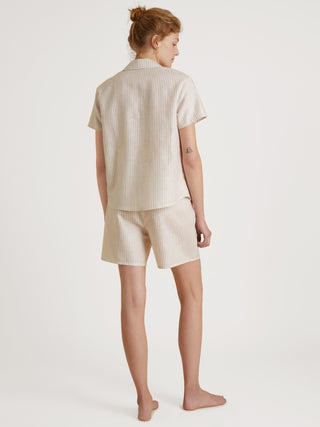 DAMEN Pyjama kurz, etherea taupe