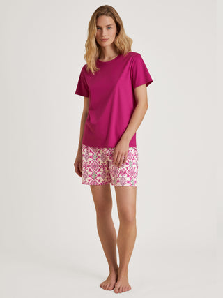 DAMEN Shorts, orchid flower