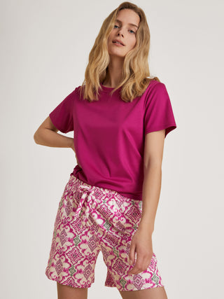 DAMEN Shorts, orchid flower