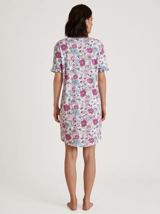 DAMEN Sleepshirt, red violet