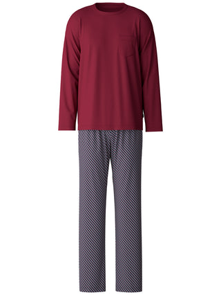 HERREN Pyjama, mars red