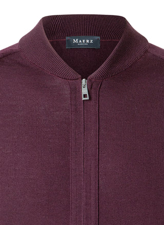 Strickjacke Zip 1/1 Arm