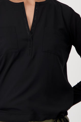 Pullover, schwarz