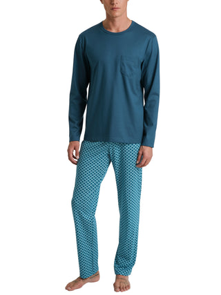 HERREN Pyjama, legion blue