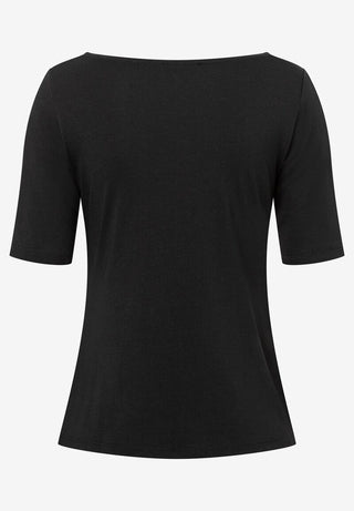 Halbarmshirt  schwarz