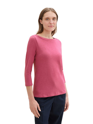 3/4 Arm Shirt mit Bio-Baumwolle