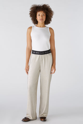 Hose Lamé Optik