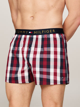 WOVEN BOXER PRINT GOLD WB