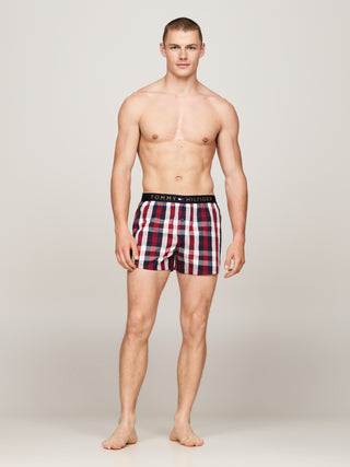 WOVEN BOXER PRINT GOLD WB