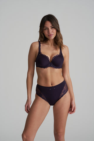 JANE amethyst Unterlegter BH Herzform