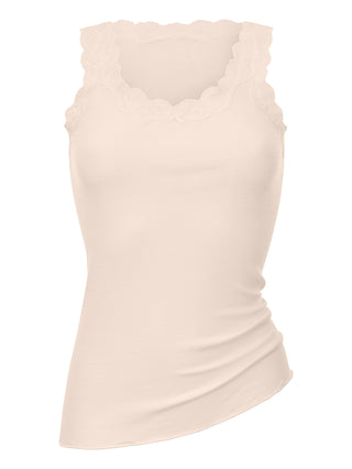 Top ohne Arm, Wolle & Seide