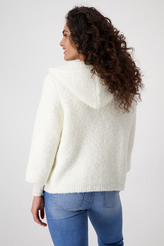 Strickjacke, marshmallow