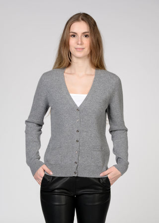 Cardigan, V-Ausschnitt,1/1-Arm