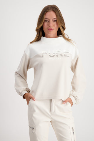 Sweatshirt, off-white