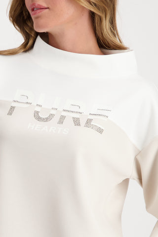 Sweatshirt, off-white