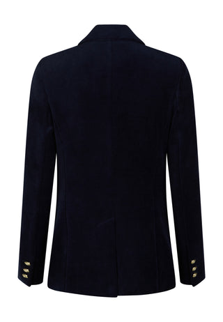 Blazer aus Stretch-Samt