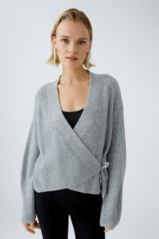 Strickjacke mit Wolle