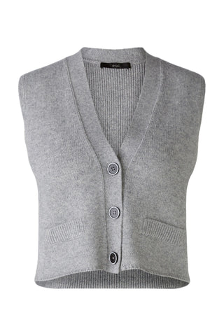 Strickweste Wolle - Modalmischung