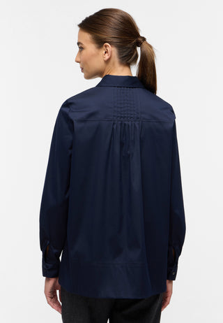 Signature Shirt Bluse Popeline Langarm