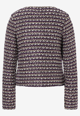 Bouclé Jerseyjacke  Herbst-Kollektion