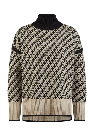 Pullover im Minimal-Muster