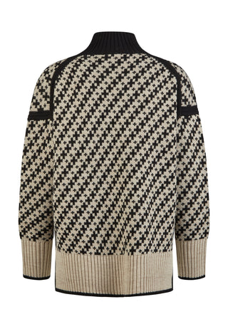 Pullover im Minimal-Muster