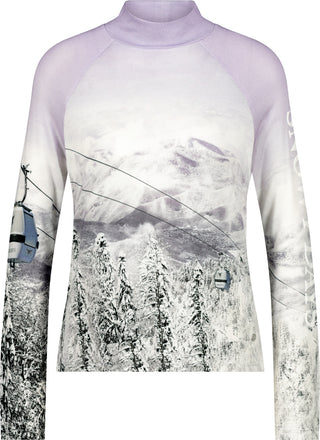 Pullover, soft lilac gemustert