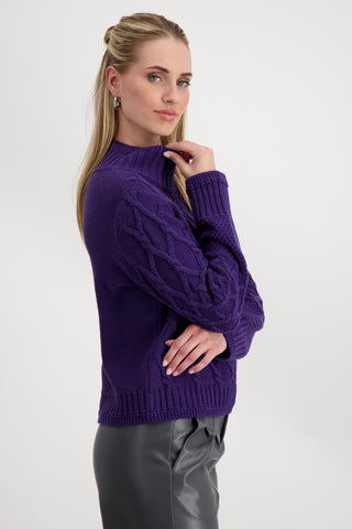 Pullover, dark purple